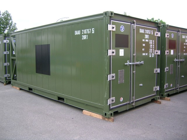 Instandsetzung von Bundeswehr und Technikcontainern